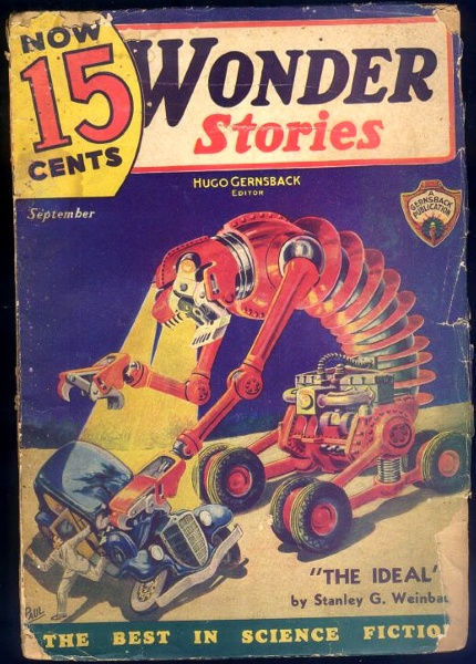 Wonder Stories, September 1935