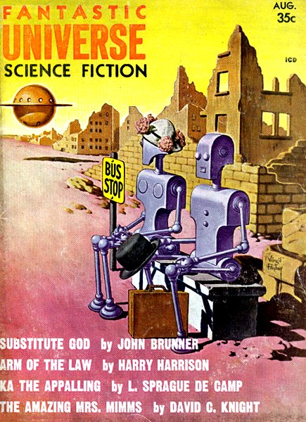 Fantastic Universe, August 1958