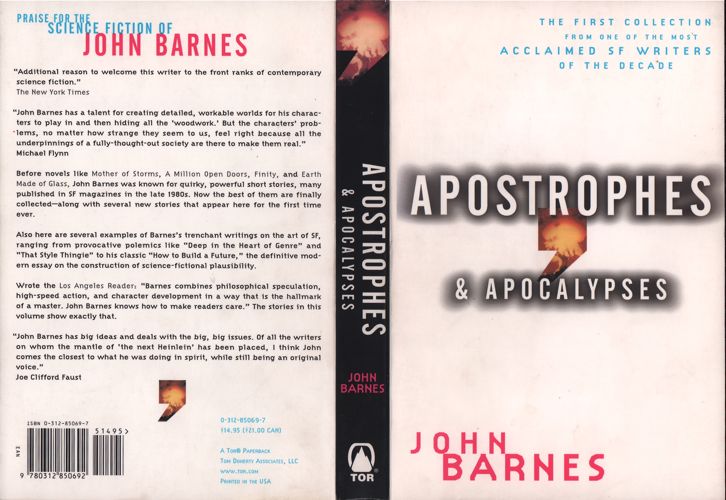Publication Apostrophes And Apocalypses