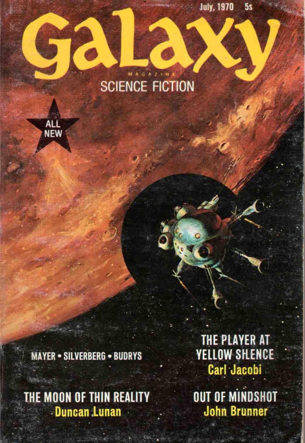 Publication Galaxy Science Fiction [UK], July 1970