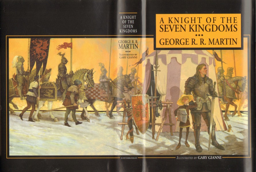a knight of the seven kingdoms book reddit
